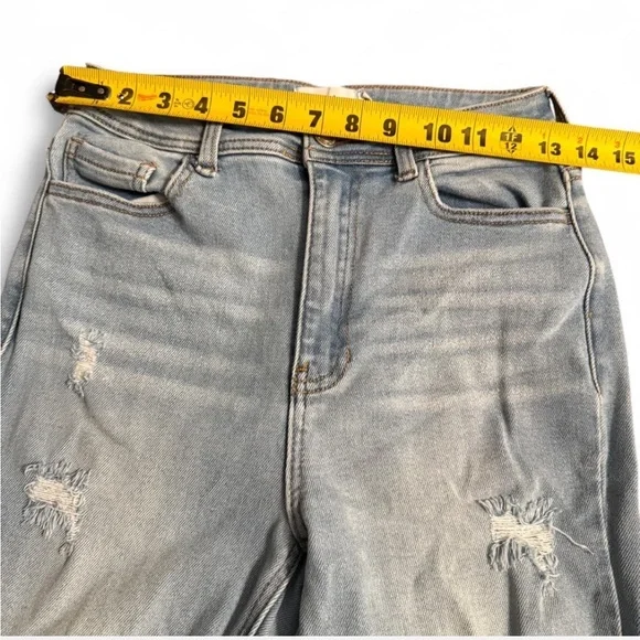 Women’s Cello Distressed, Super Flare Jeans. Size 5 - Picture 5 of 6